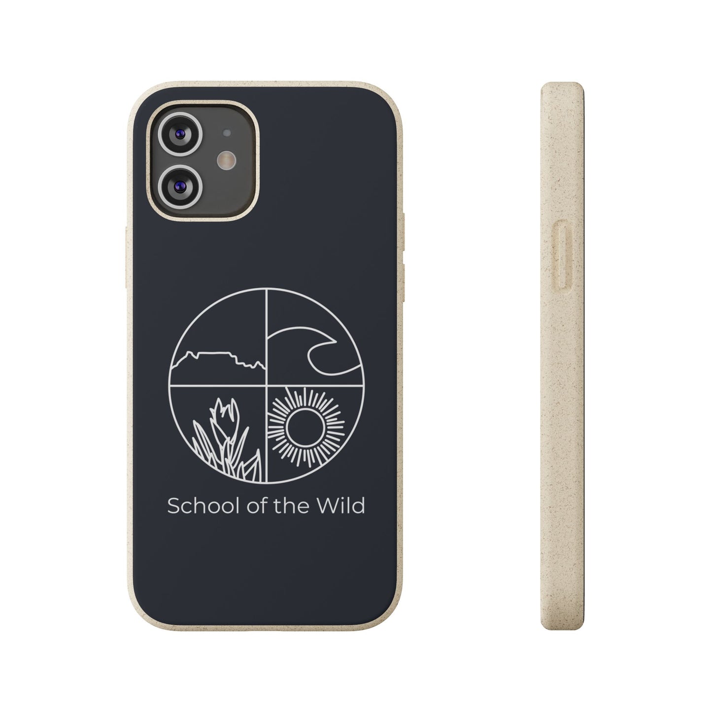 'School of the Wild' Biodegradable Phone Case