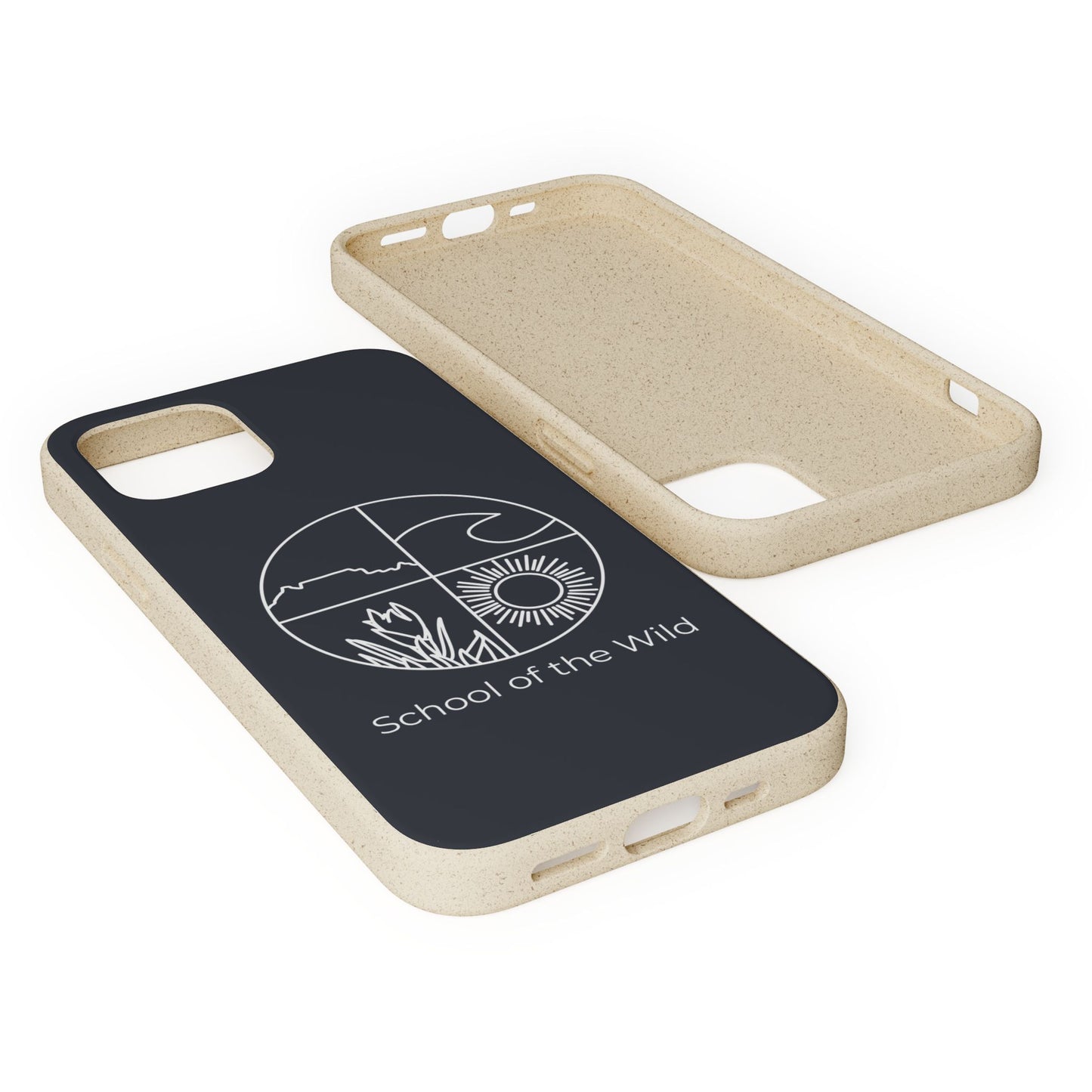 'School of the Wild' Biodegradable Phone Case
