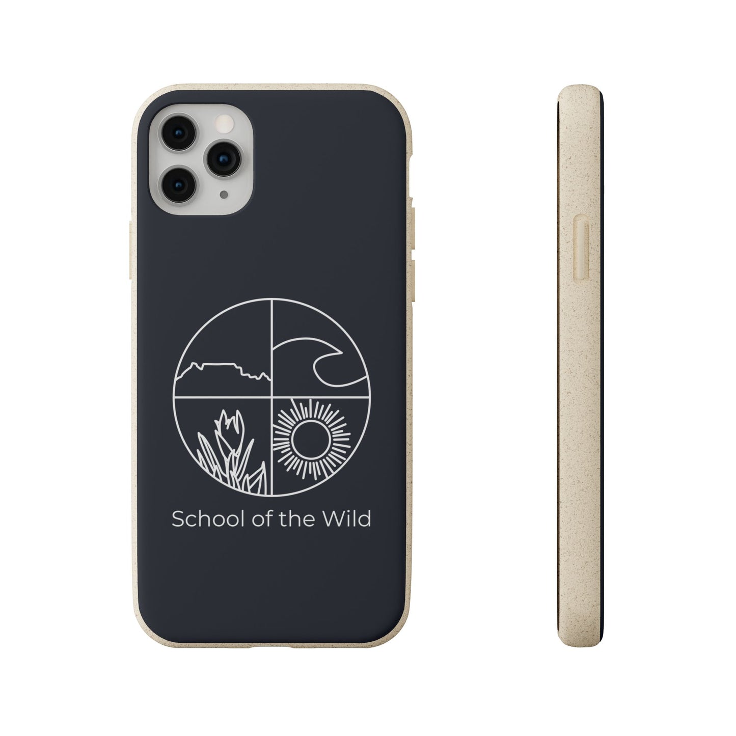 'School of the Wild' Biodegradable Phone Case
