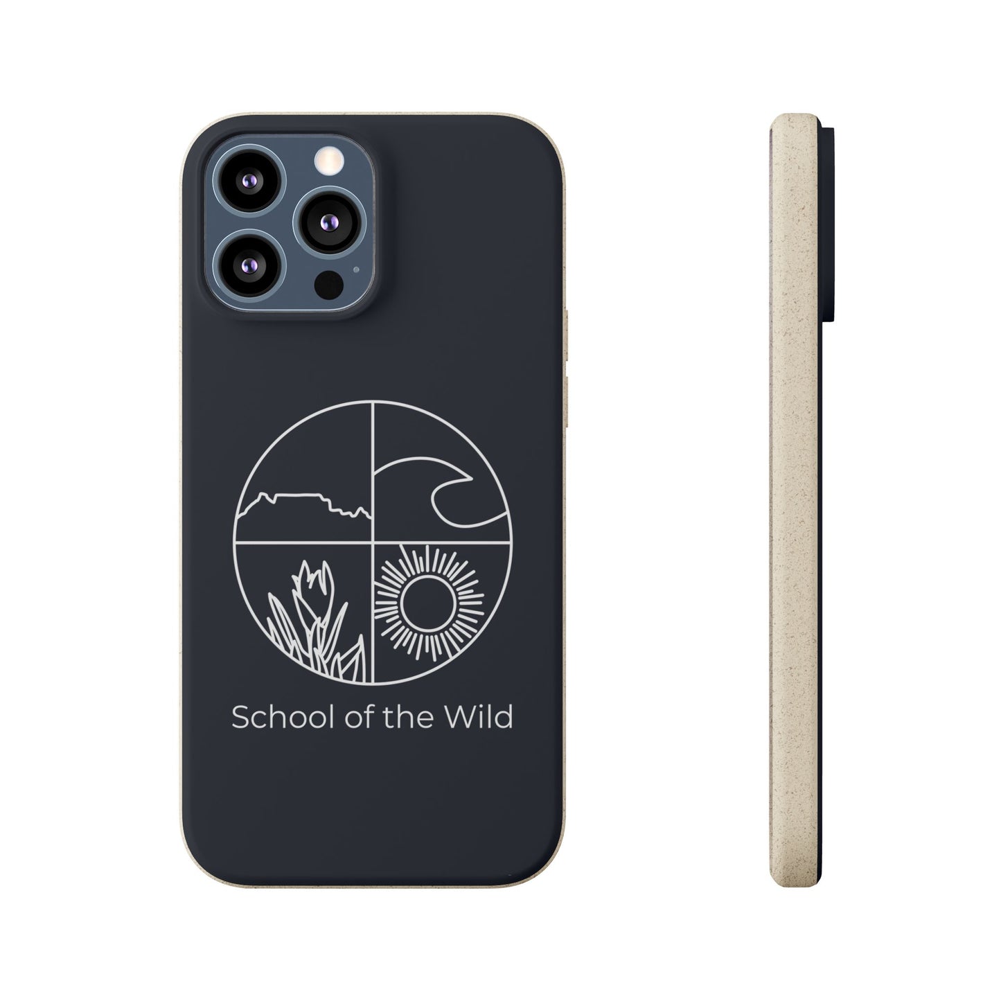 'School of the Wild' Biodegradable Phone Case
