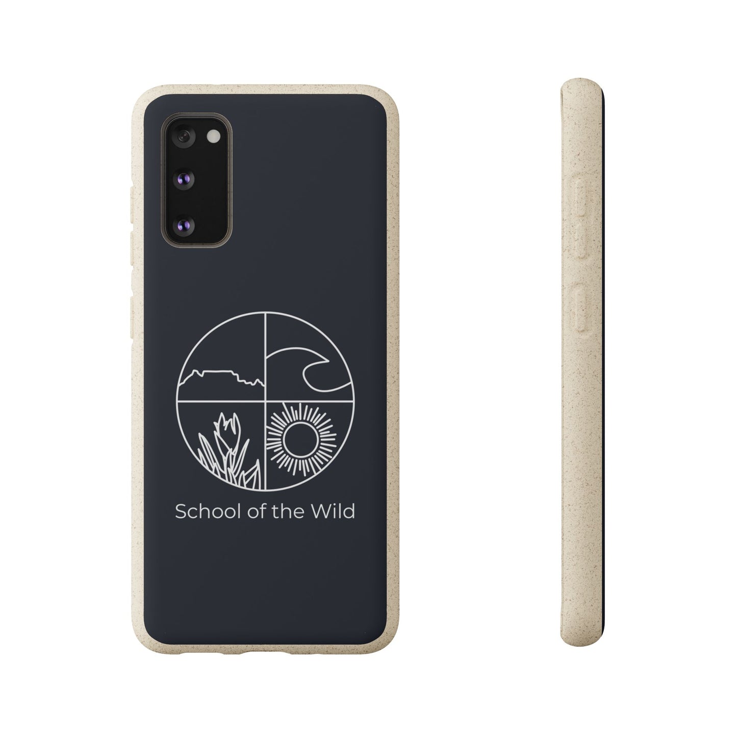 'School of the Wild' Biodegradable Phone Case