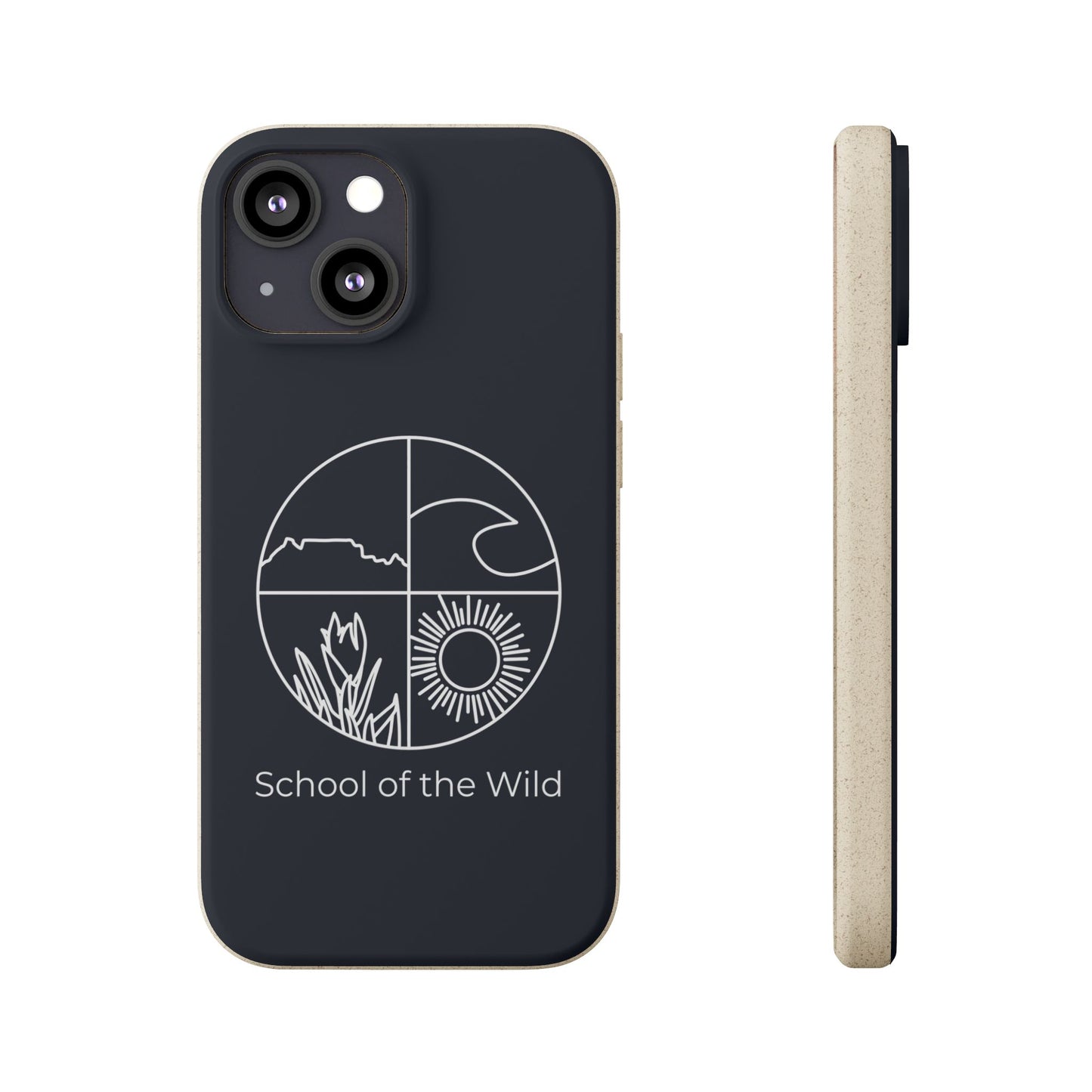 'School of the Wild' Biodegradable Phone Case