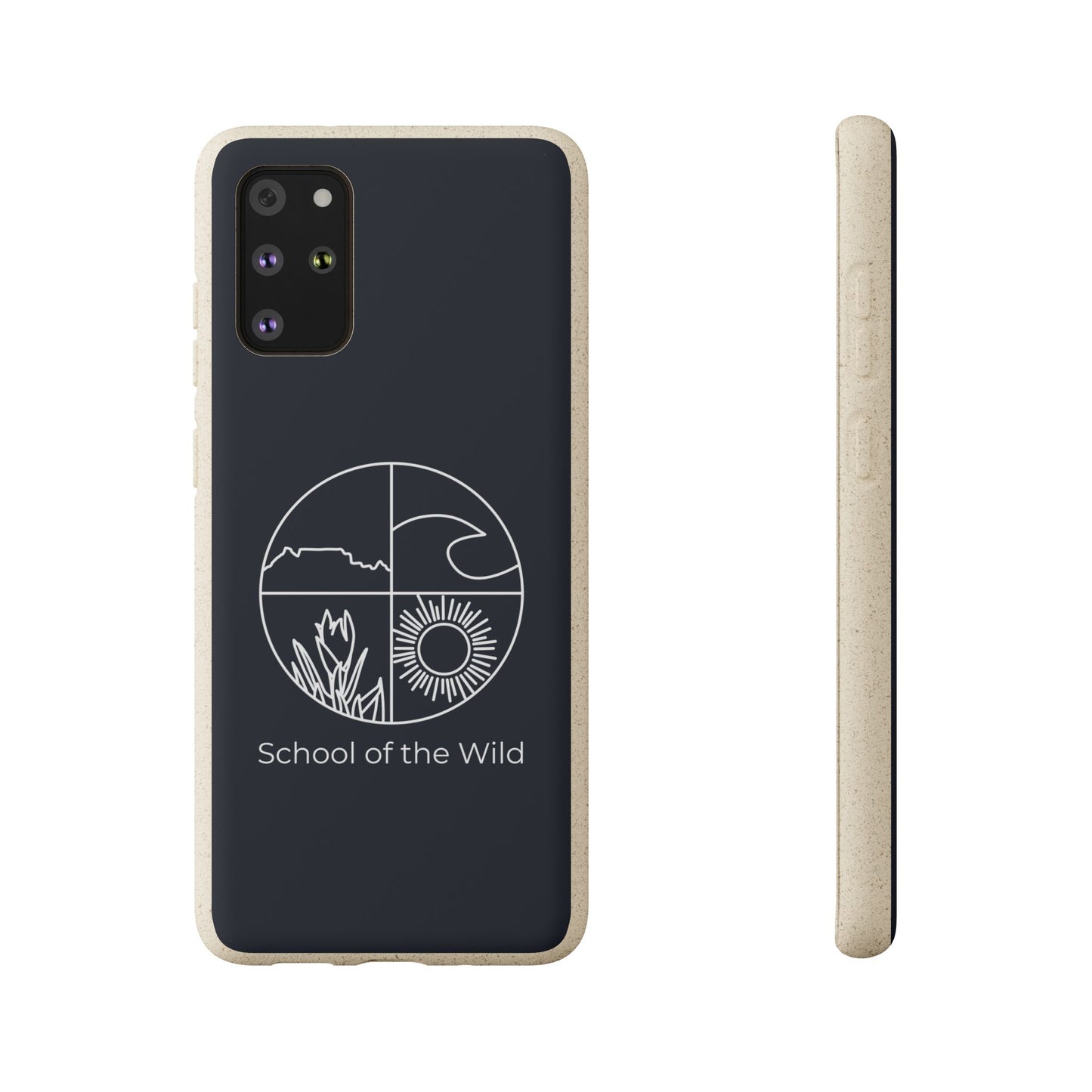 'School of the Wild' Biodegradable Phone Case