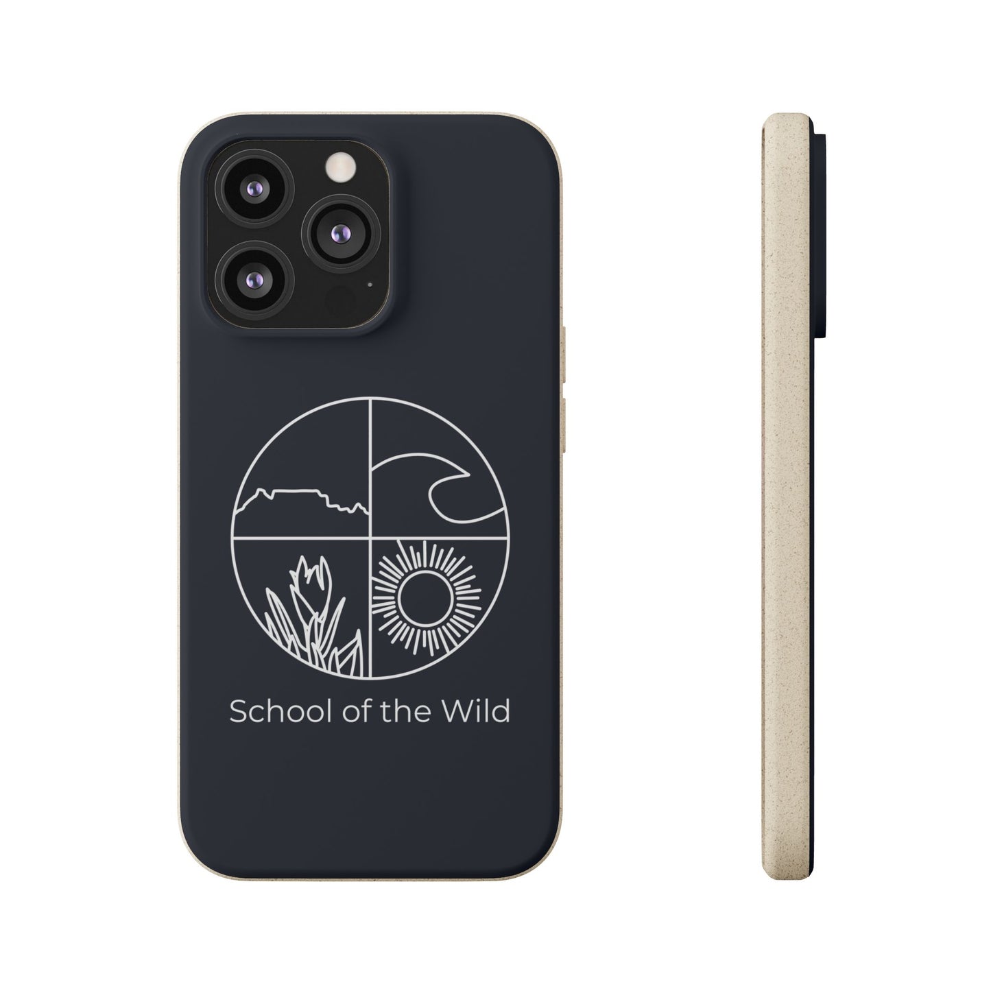 'School of the Wild' Biodegradable Phone Case