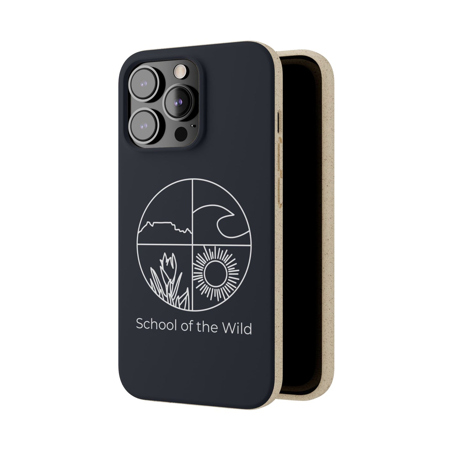 'School of the Wild' Biodegradable Phone Case