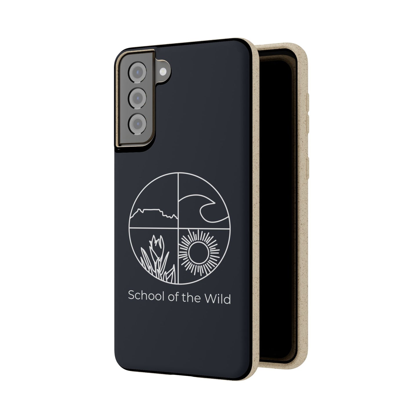 'School of the Wild' Biodegradable Phone Case