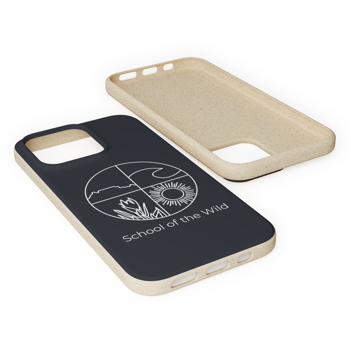 'School of the Wild' Biodegradable Phone Case