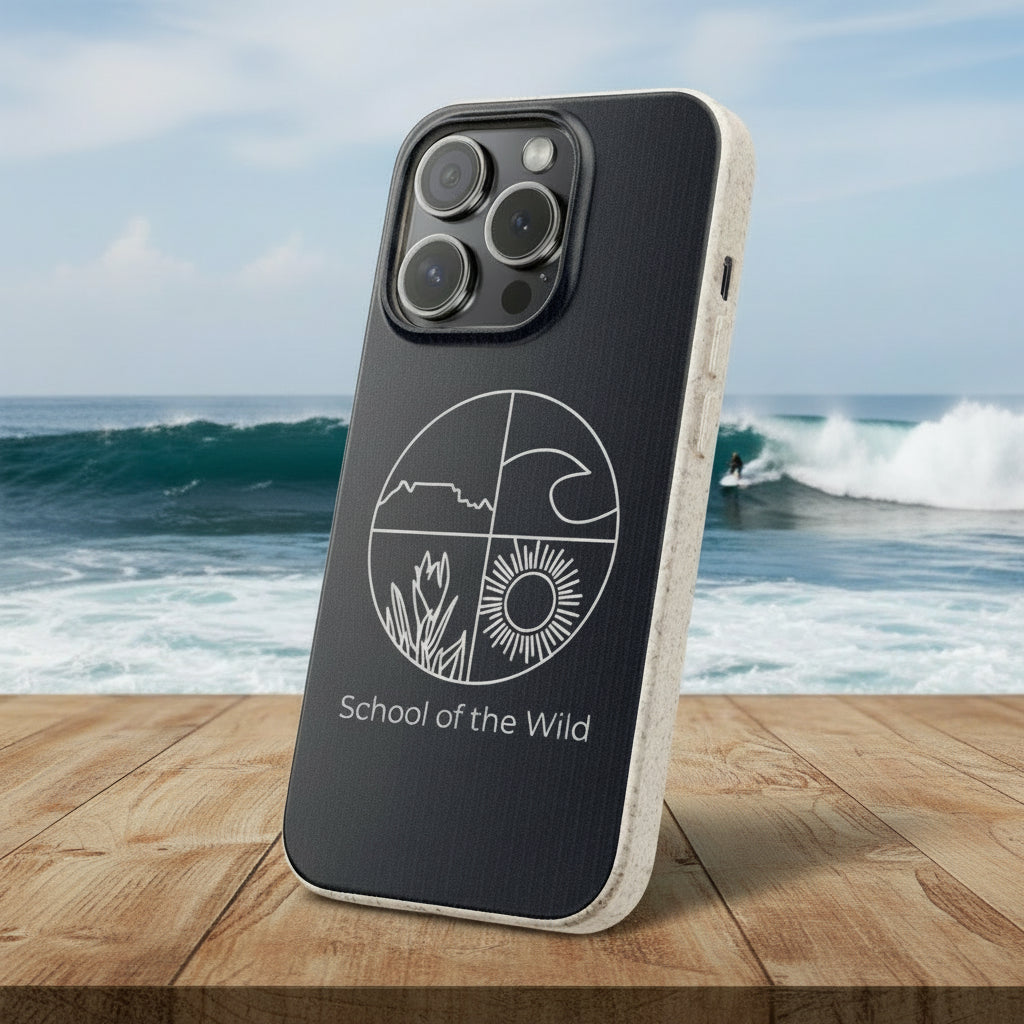 'School of the Wild' Biodegradable Phone Case