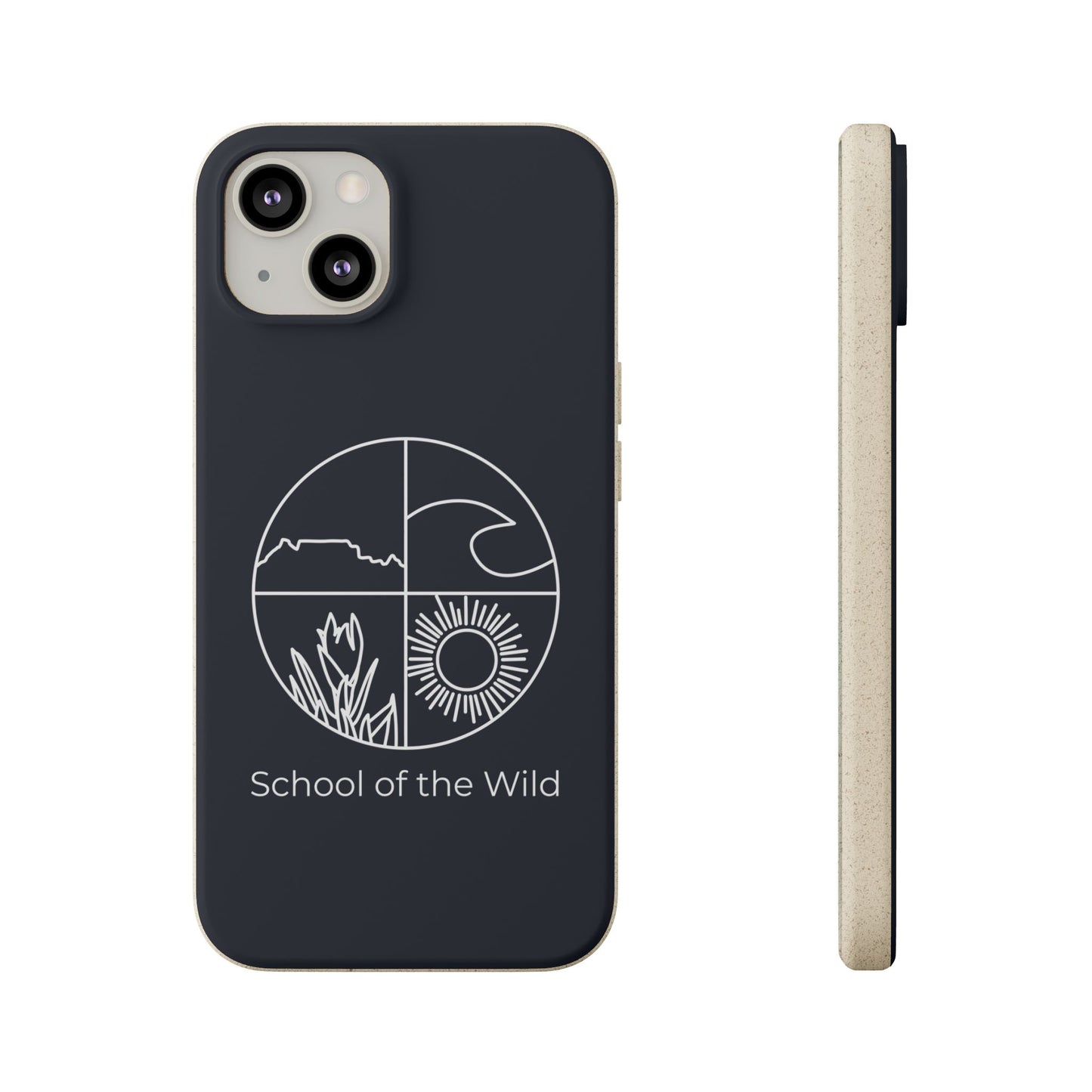 'School of the Wild' Biodegradable Phone Case
