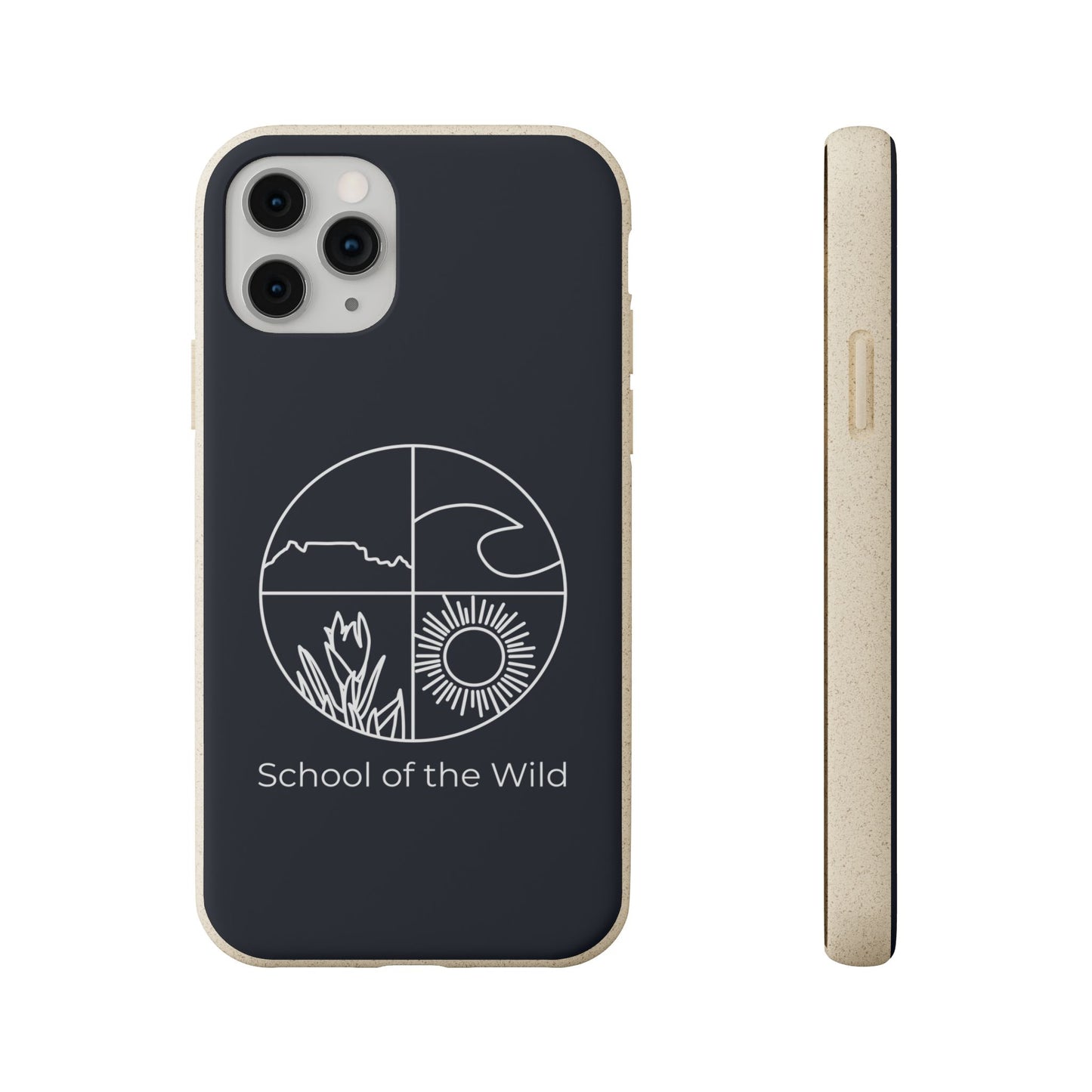 'School of the Wild' Biodegradable Phone Case