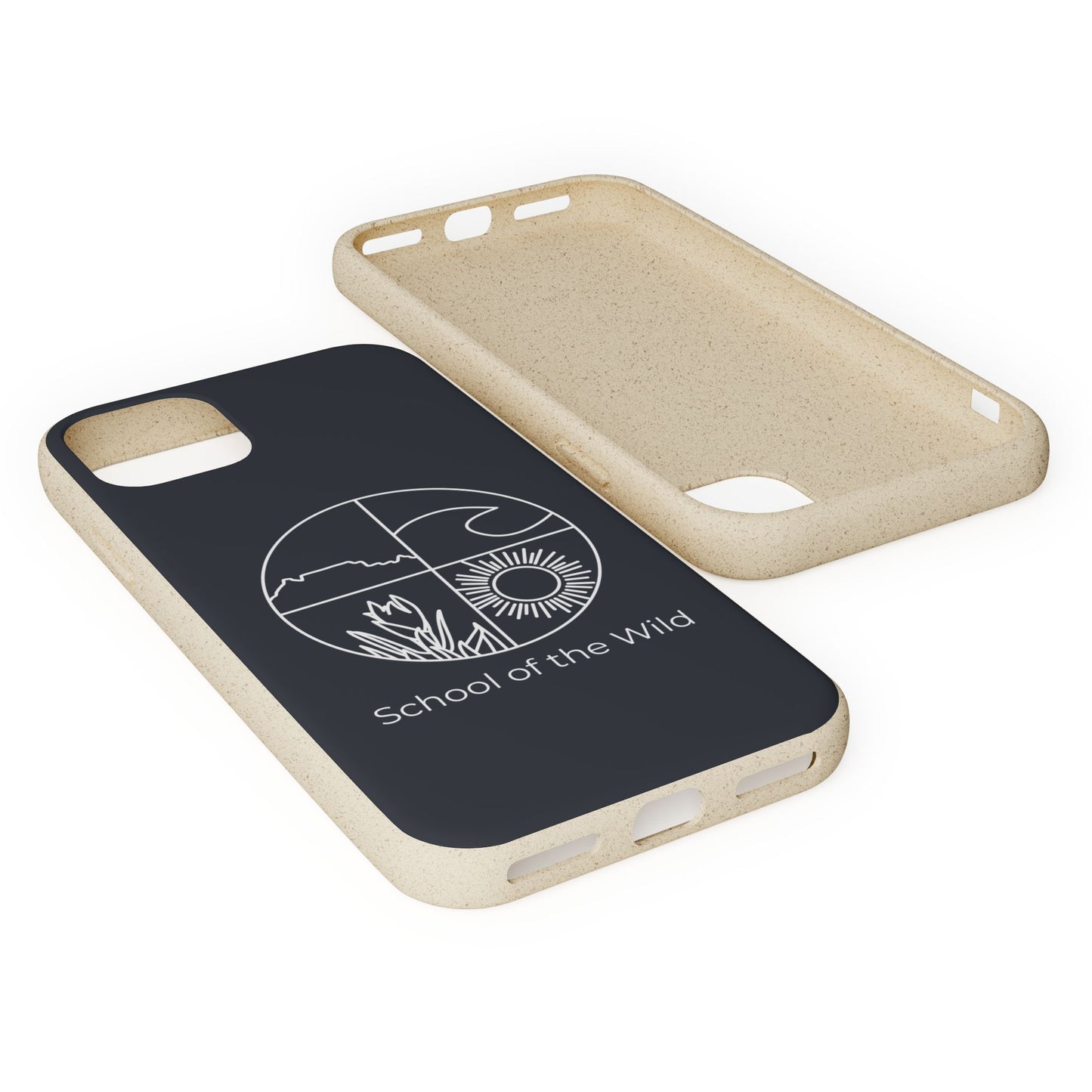 'School of the Wild' Biodegradable Phone Case