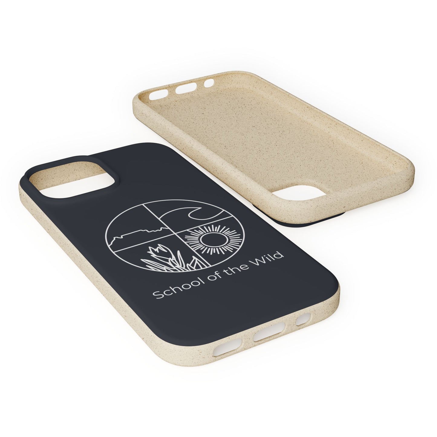 'School of the Wild' Biodegradable Phone Case