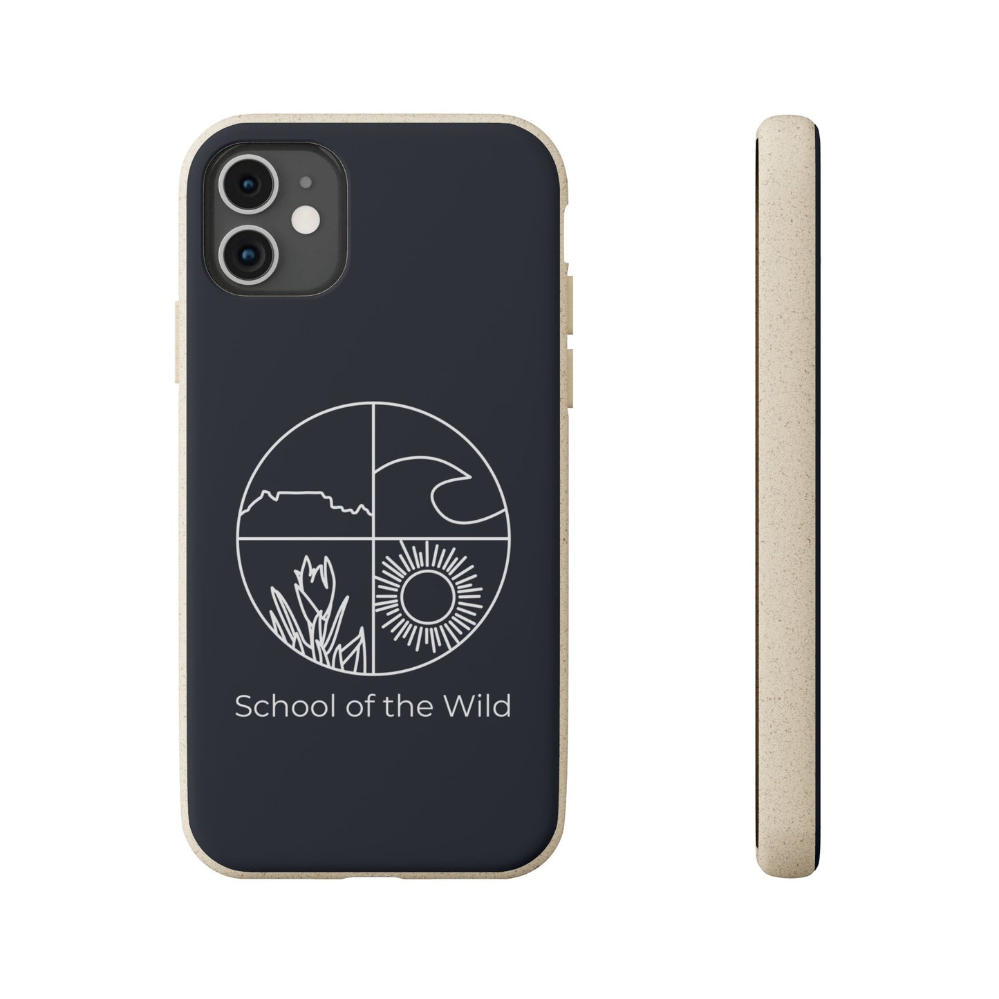 'School of the Wild' Biodegradable Phone Case