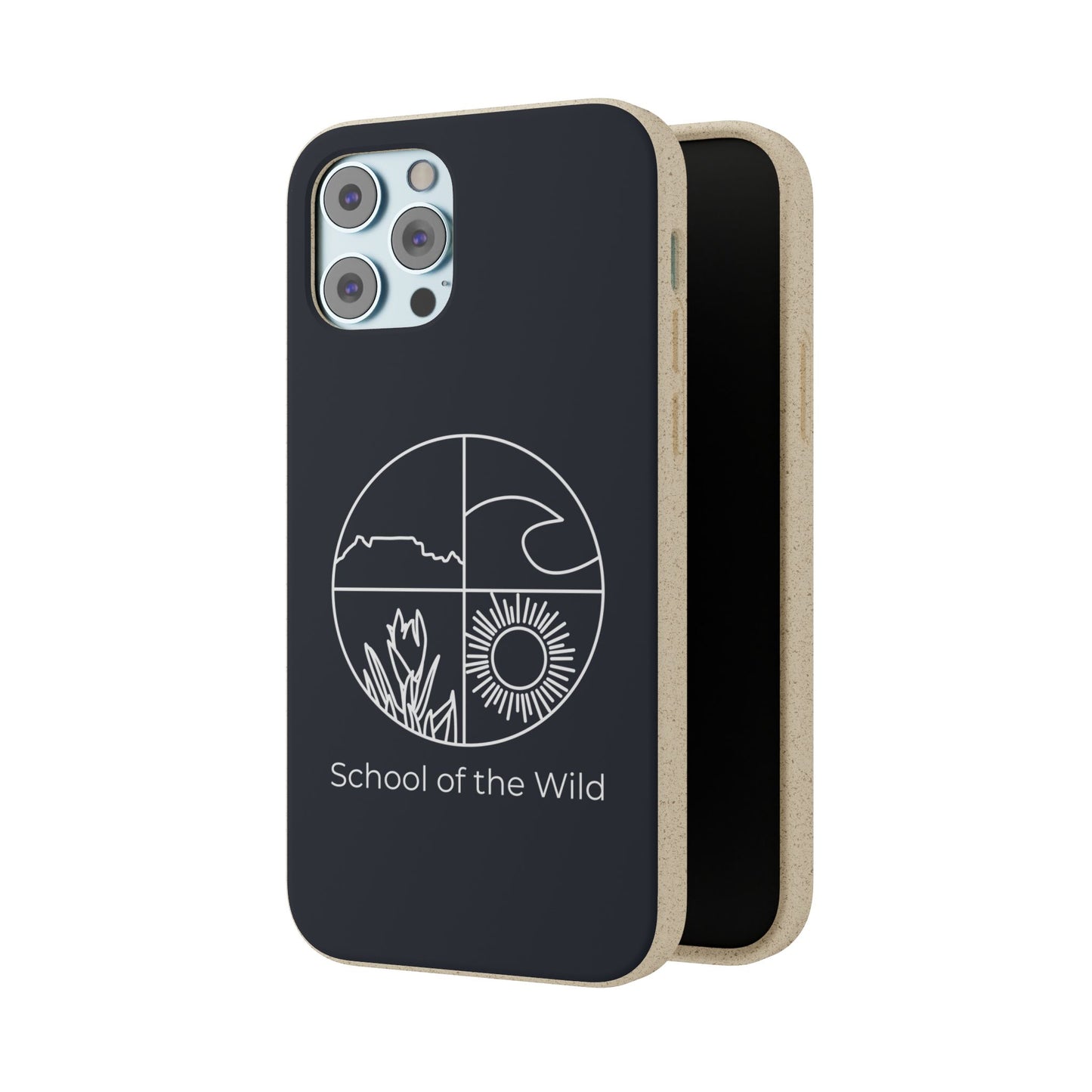 'School of the Wild' Biodegradable Phone Case