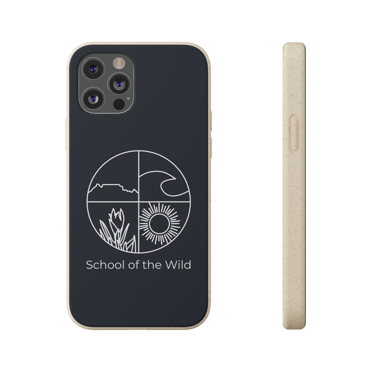 'School of the Wild' Biodegradable Phone Case