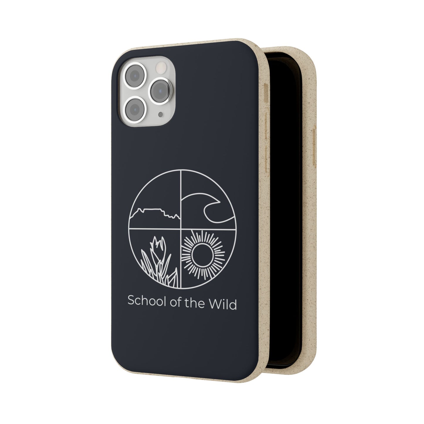'School of the Wild' Biodegradable Phone Case