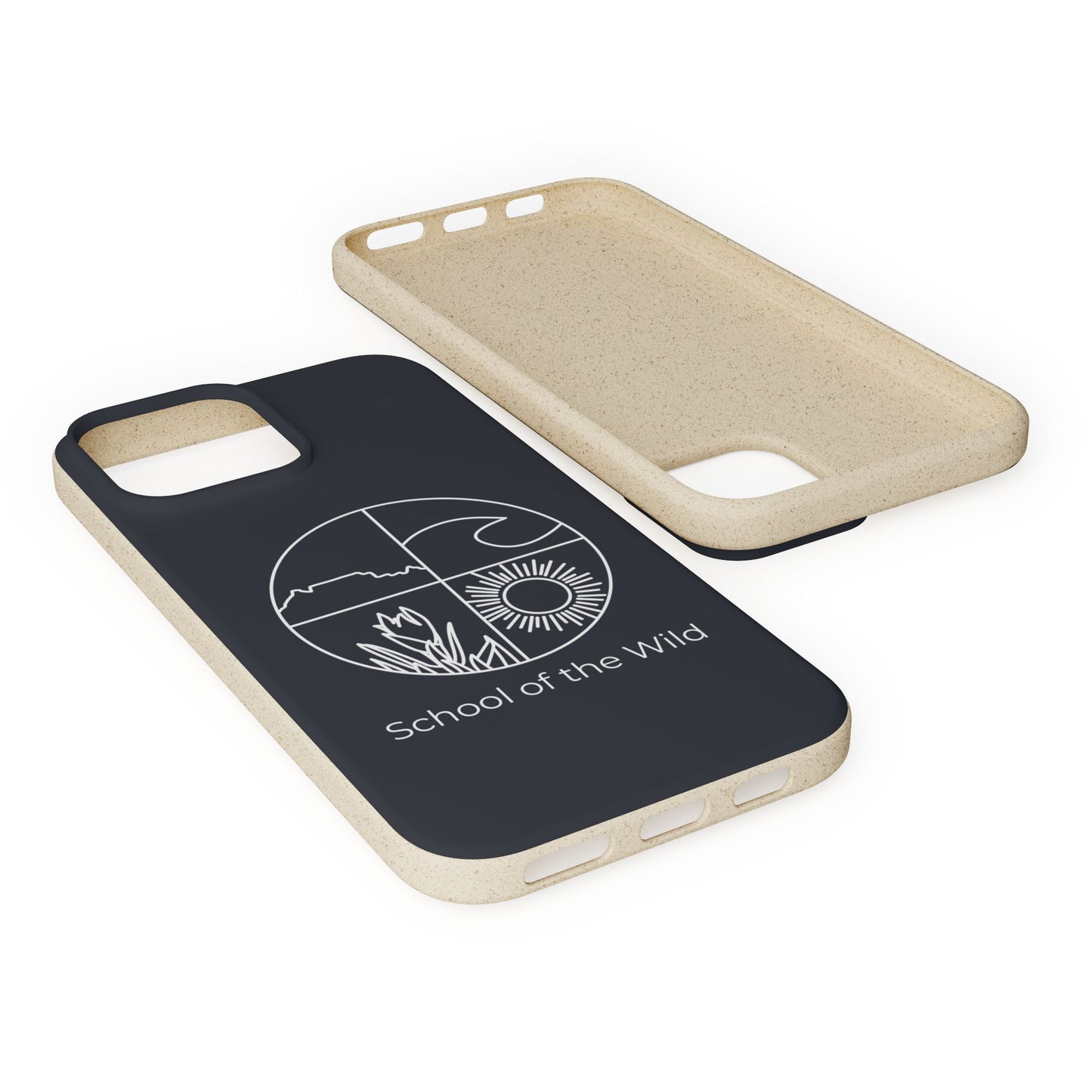 'School of the Wild' Biodegradable Phone Case