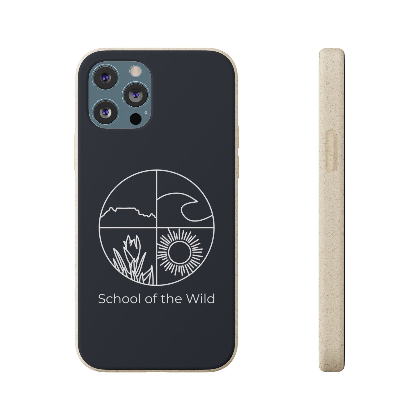 'School of the Wild' Biodegradable Phone Case