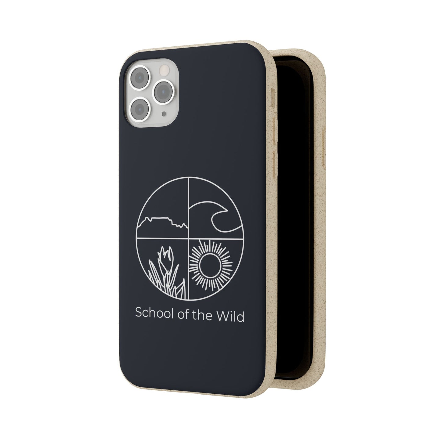'School of the Wild' Biodegradable Phone Case