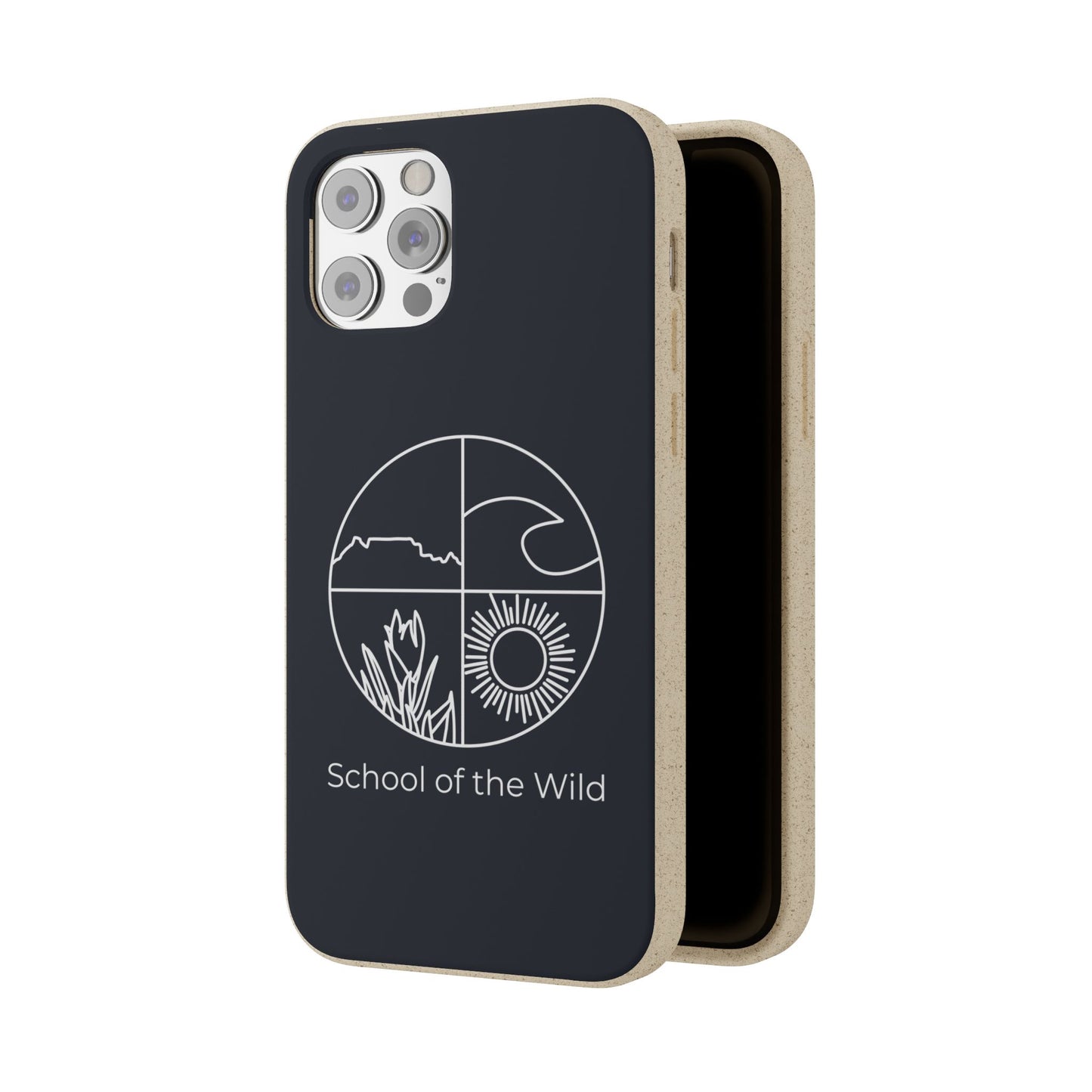'School of the Wild' Biodegradable Phone Case