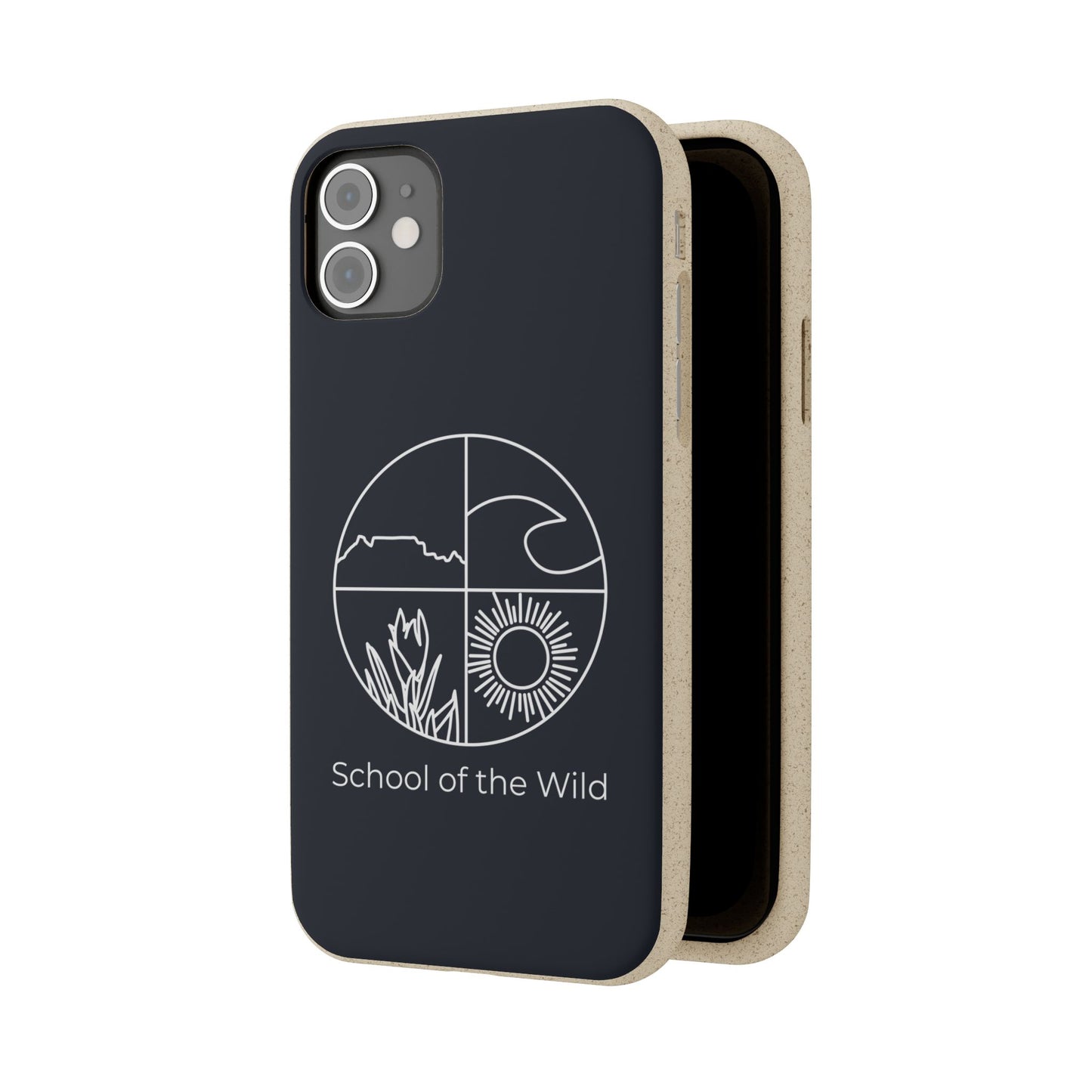 'School of the Wild' Biodegradable Phone Case