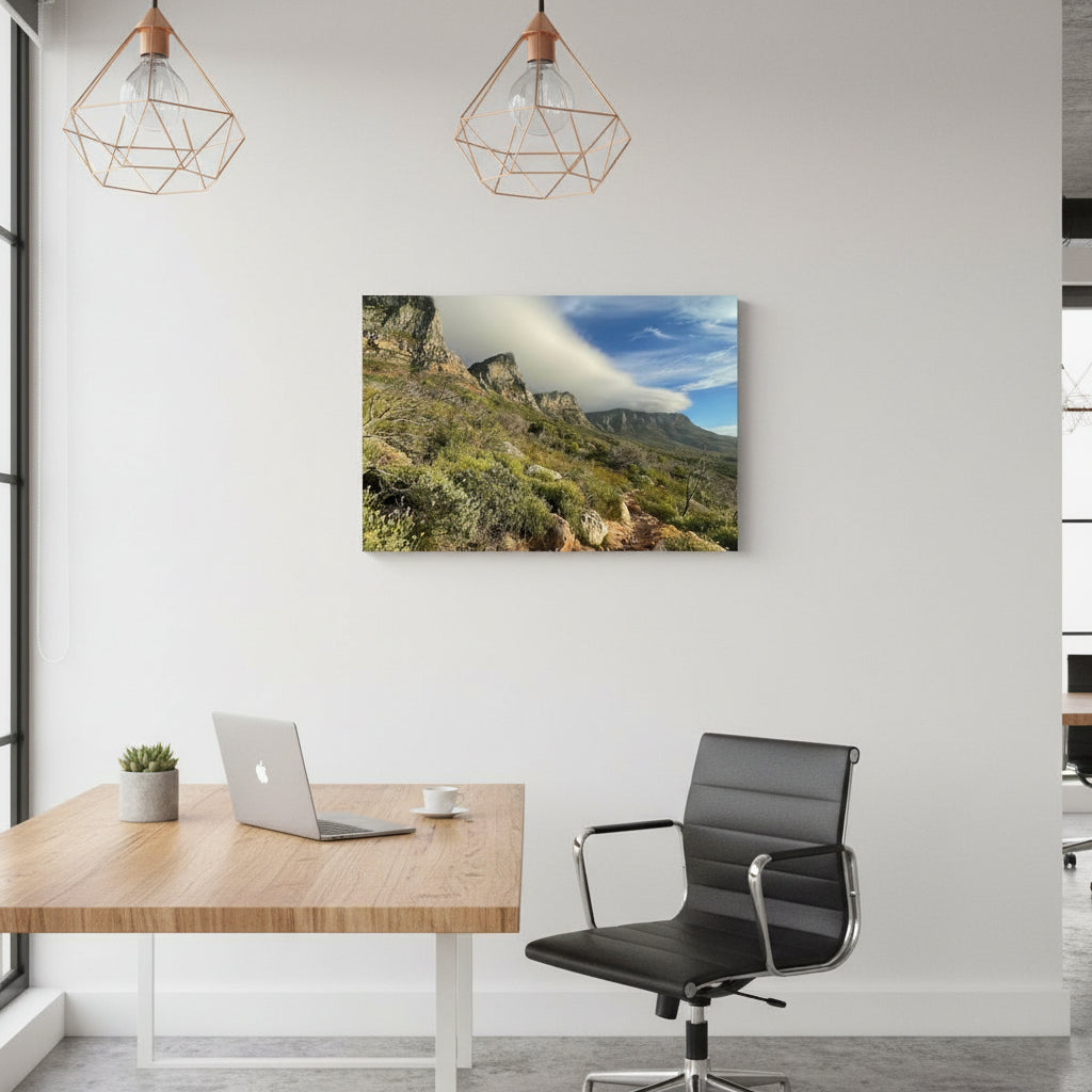 Landscape Poster — Trail over Bakoven (Cape Town)